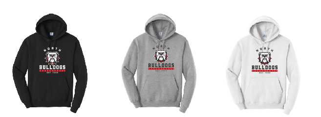 North Gwinnett Basketball Hoodie Design 2 - Adult