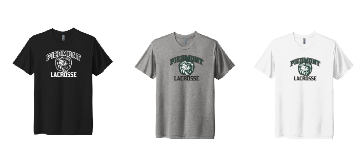 Piedmont Short Sleeve Unisex Tri-Blend Tee Design 1