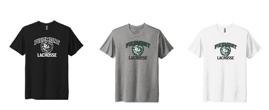 Piedmont Short Sleeve Unisex Tri-Blend Tee Design 1