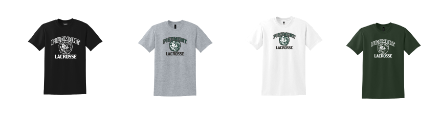 Piedmont DryBlend 50 Cotton/50 Poly Short Sleeve T-Shirt Design 1