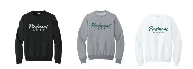 Piedmont Heavy Crew Sweatshirt with pocket / Design 3