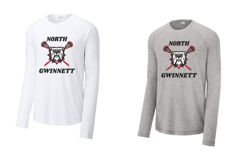 North Gwinnett Long Sleeve Performance Tshirt Design 1  Adult