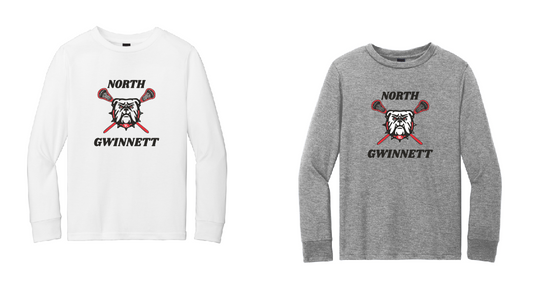 Youth North Gwinnett Long Sleeve Tshirt Design 1