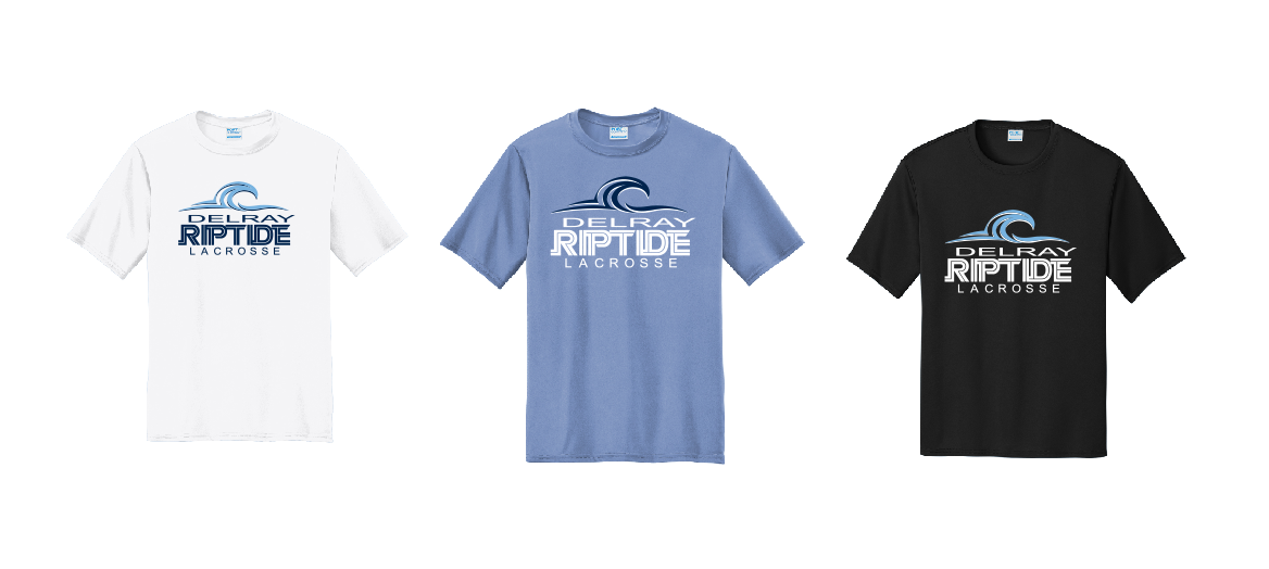 Delray Riptide Drifit Short Sleeve Shooter Shirt Youth