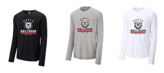 North Gwinnett Basketball Long Sleeve Performance Tshirt Design 2  Adult