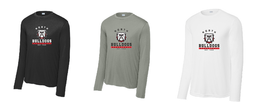 North Gwinnett Basketball Drifit Long Sleeve Design 2 Adult