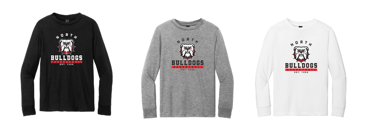 North Gwinnett Basketball Long Sleeve Design 2 Youth
