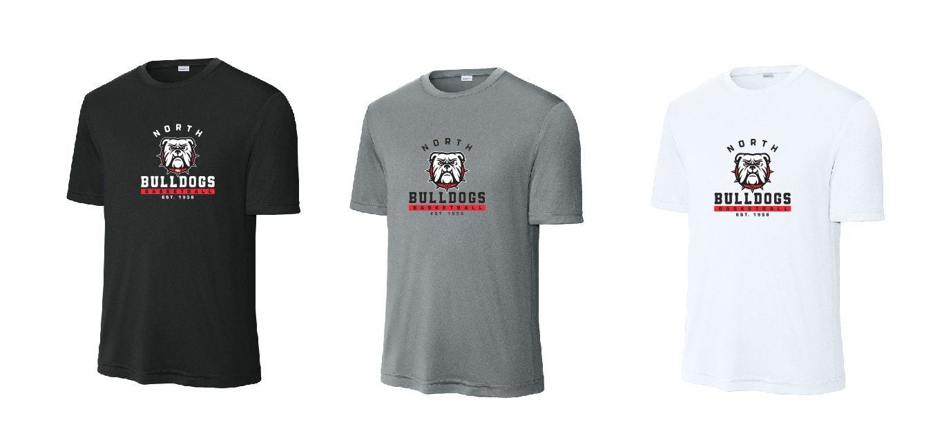 North Gwinnett Basketball Drifit Short Sleeve Design 2 Adult