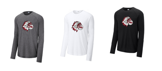 Stephens County Volleyball Long Sleeve Performance - Design 1 - ADULT