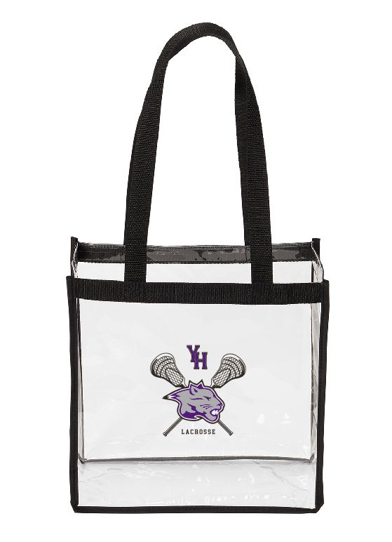 Young Harris Game Day Tote Bag Clear