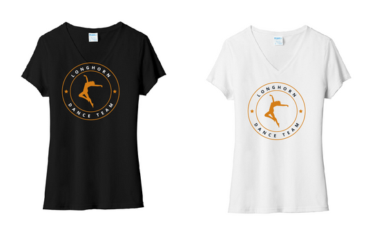 Lanier Dance 1 Port & Co Women's Tri-Blend V-Neck Tee