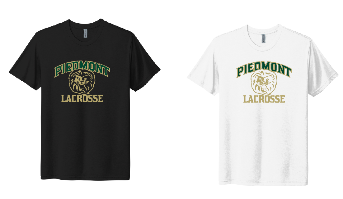Piedmont Short Sleeve Unisex Tri-Blend Tee Design 1