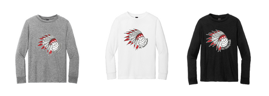 Stephens County Volleyball Long Sleeve Performance - Design 2 - YOUTH