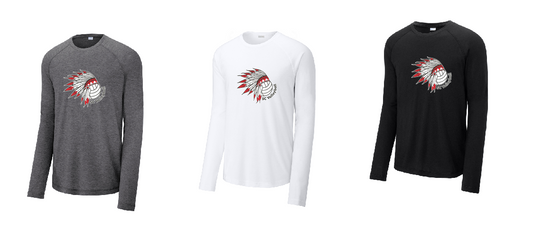 Stephens County Volleyball Long Sleeve Performance - Design 2 - ADULT